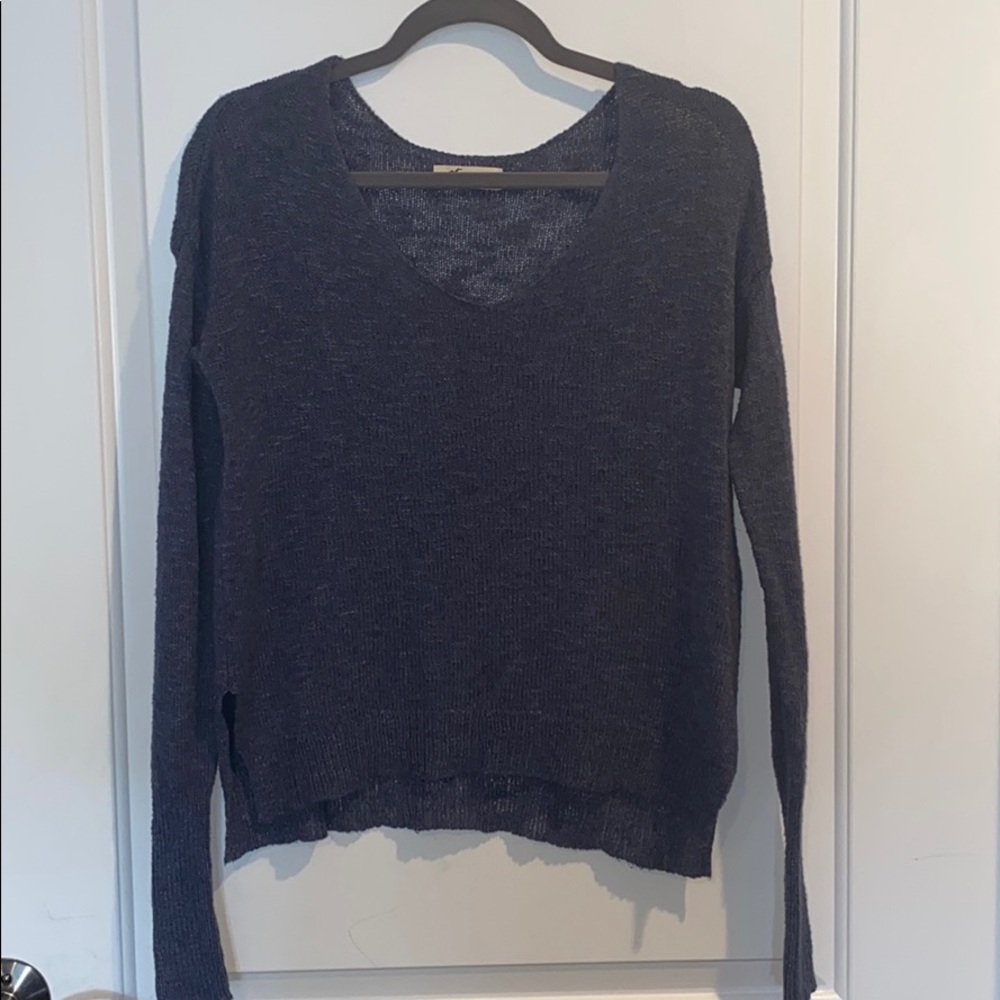 Hollister Blue sweater. Size XS/S